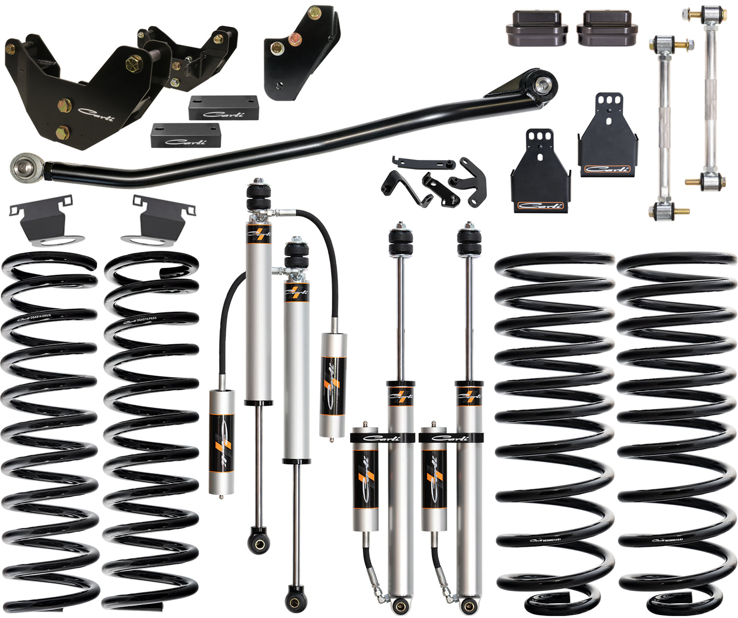 CARLI SUSPENSION 2" BACKCOUNTRY SYSTEM 14-18 RAM 2500 - R2 COILS - POWER WAGON