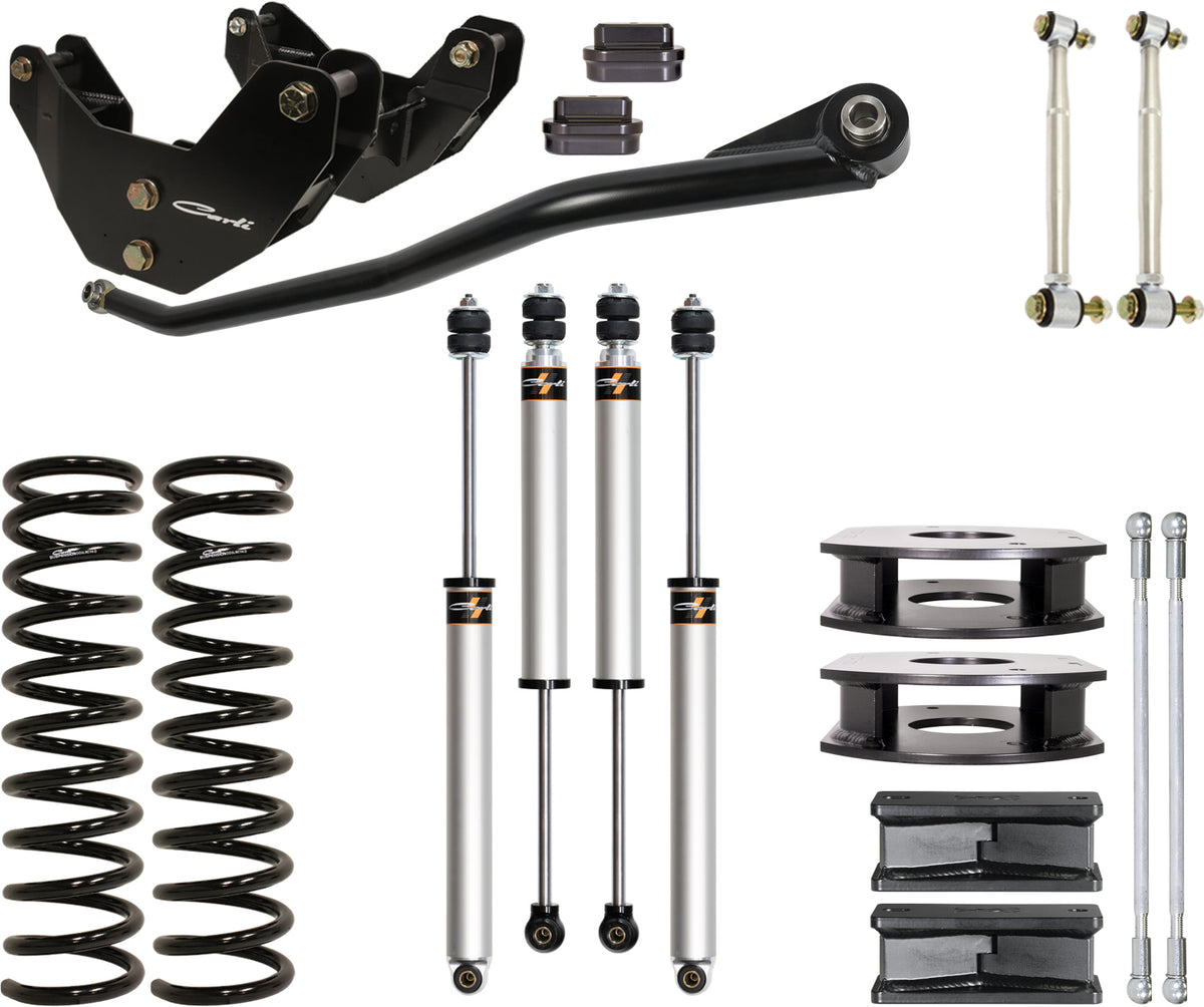CARLI 14-26 RAM 2500 4X4 DIESEL 2.5" COMMUTER LIFT SYSTEM *AIR RIDE*