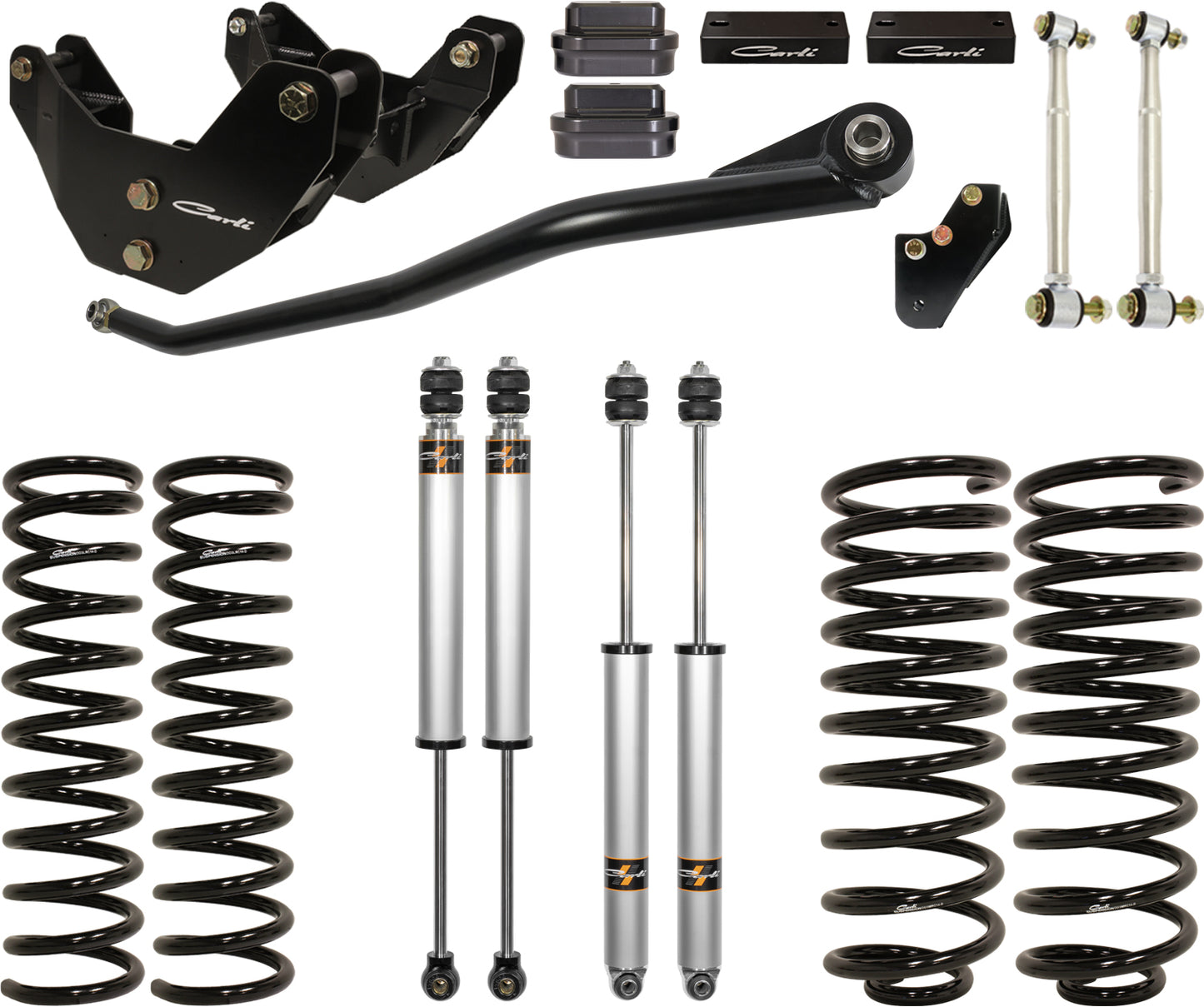 CARLI SUSPENSION 3" COMMUTER SYSTEM 2019+ RAM 2500 - R2 COILS - HEMI