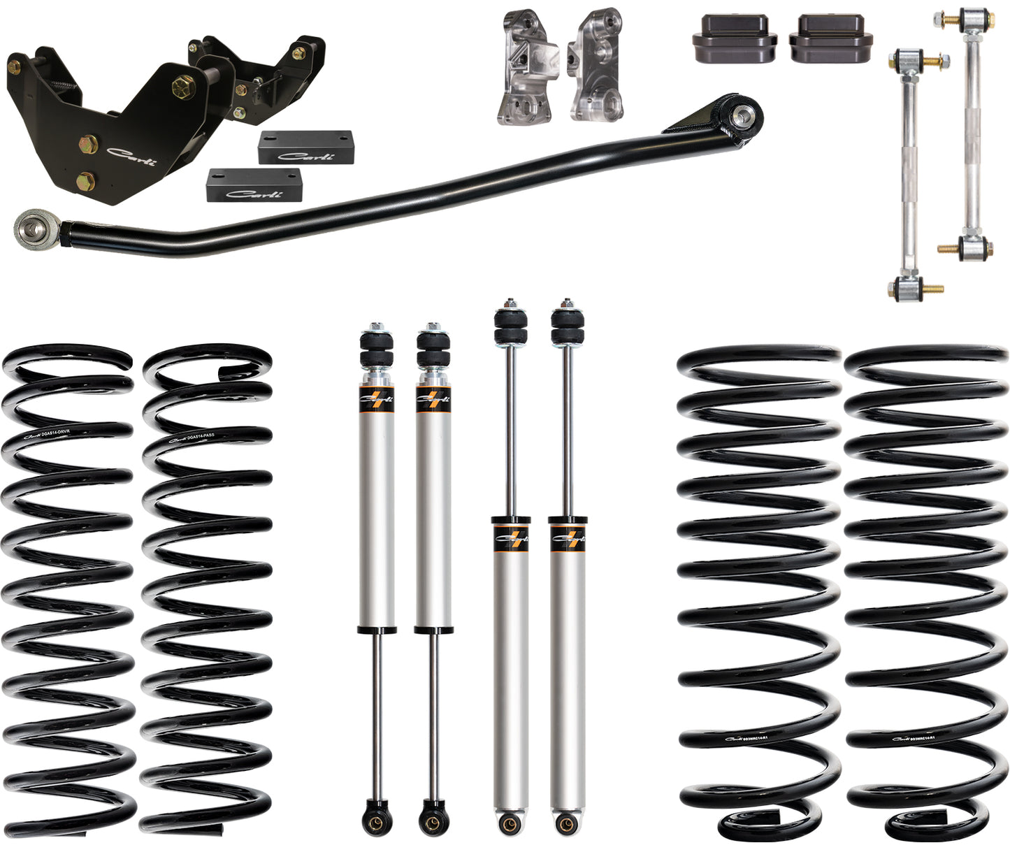 CARLI SUSPENSION 3" COMMUTER SYSTEM 2019+ RAM 2500 - R2 COILS - HEMI