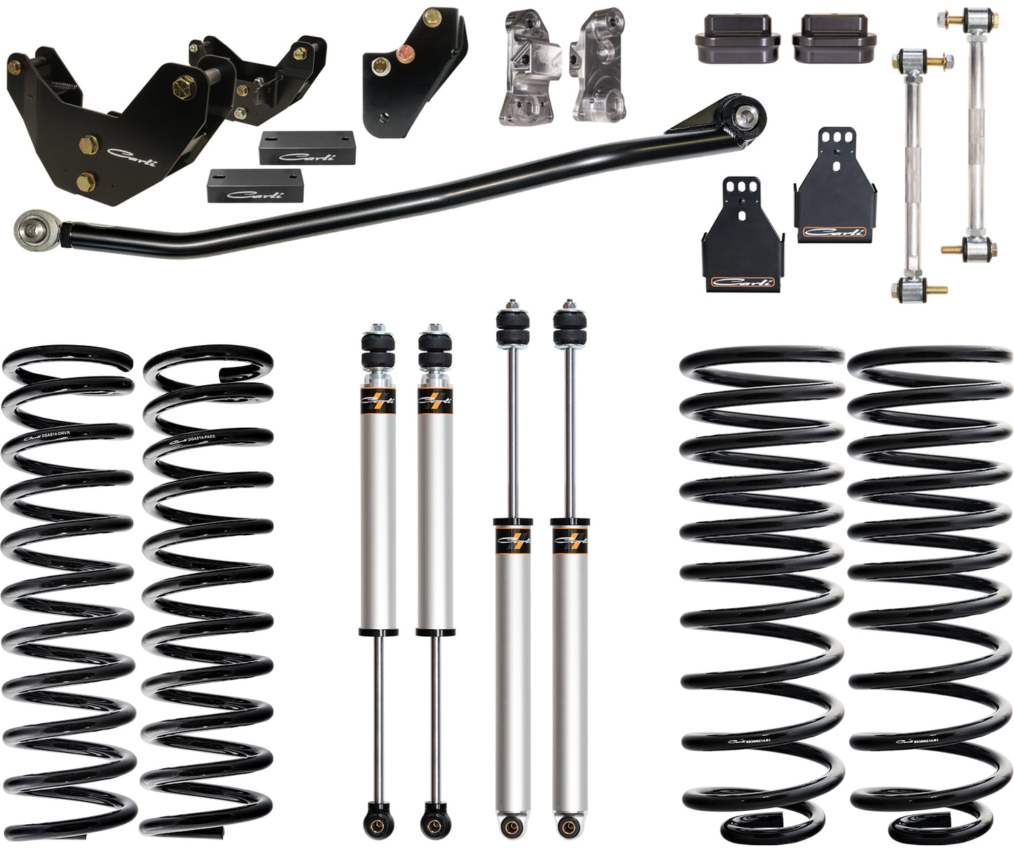 CARLI SUSPENSION 2" COMMUTER SYSTEM 2019+ RAM 2500 - R2 COILS - POWER WAGON