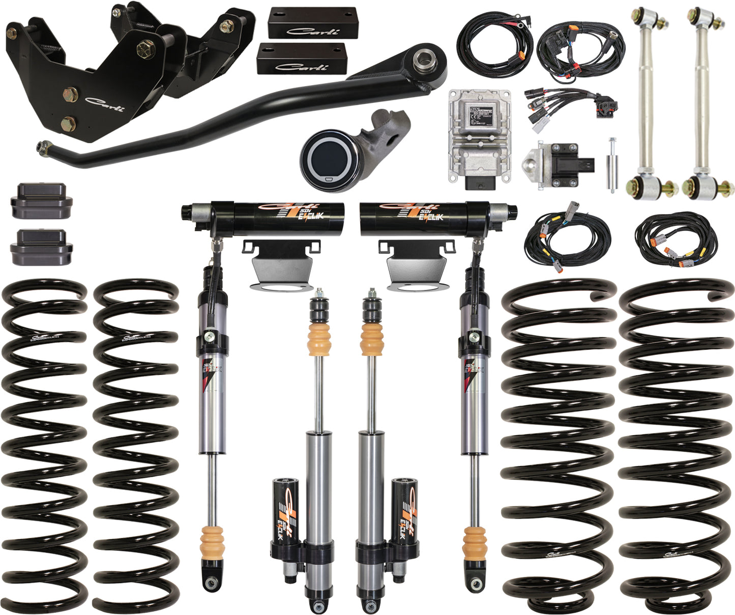 CARLI SUSPENSION 14-18 RAM 2500 4X4 DIESEL 3.25" LIFT EVENTURE SYSTEM R1 COILS