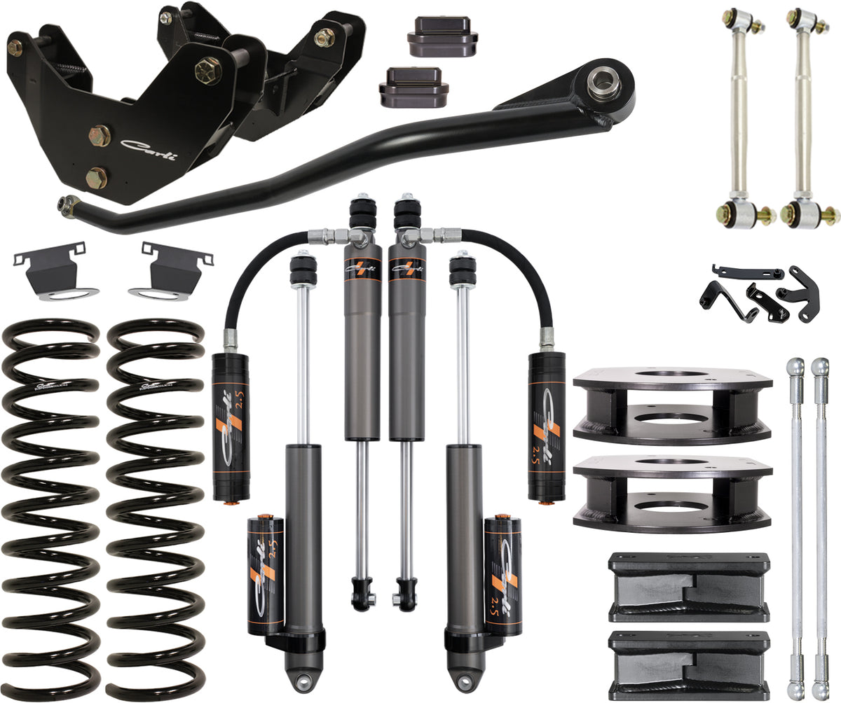 CARLI 14-26 RAM 2500 4X4 DIESEL 2.5" PATHFINDER LIFT SYSTEM *AIR RIDE*