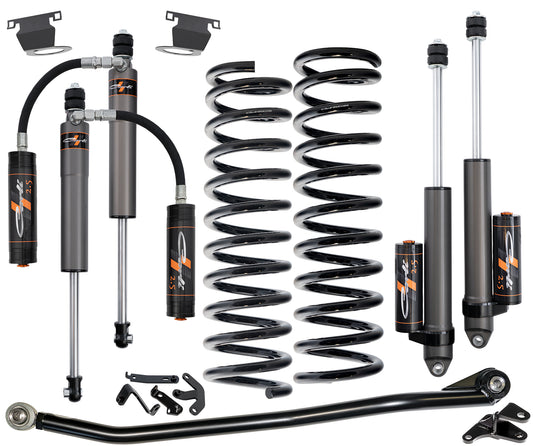 CARLI SUSPENSION RAM Leveling Pathfinder 2.5 System, Diesel, 2014-18 2500 Base Kit