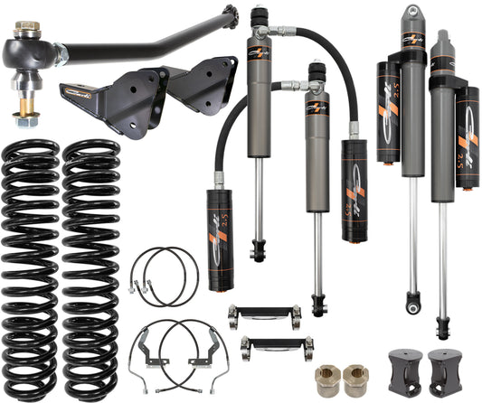 CARLI SUSPENSION Ford Leveling Pathfinder 2023+ F250/350 4x4 Diesel, Base Kit 5.5"