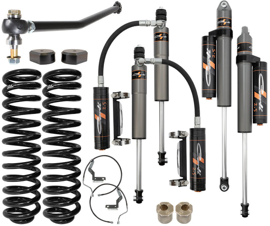 CARLI SUSPENSION Ford Leveling Pathfinder 2017-2024 F250/350 4x4 Diesel, Base Kit 2.5/3.5"