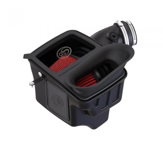 Cold Air Intake For 21-22 Jeep Wrangler 392 6.4L Cotton Cleanable Red S&B