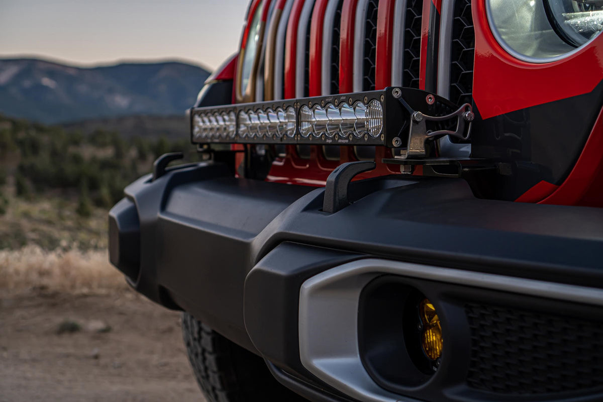 Jeep JL/JT OnX6+ 30 Inch Bumper Light Kit - Jeep 2020-2026 Gladiator; 2018-2026 Wrangler JL; NOTE: w/ OE Plastic Bumper *UPFITTER*