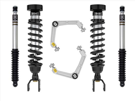 ICON 2019-2023 Ram 1500, 2-3" Lift, Stage 1 Suspension System, Billet UCA