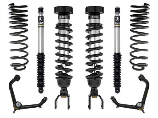 ICON 2019-2023 Ram 1500, 2-3" Lift, Stage 2 Suspension System, Tubular UCA