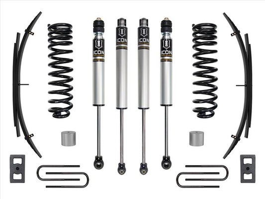 ICON 2023-2025 Ford F-250/F-350 Super Duty 4WD Diesel, 2.5" Lift, Stage 1 Suspension System w/ Expansion Packs