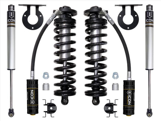 ICON 2017-2025 Ford F-250/F-350 Super Duty 4WD, 2.5-3" Lift, Stage 1 Coilover Conversion System
