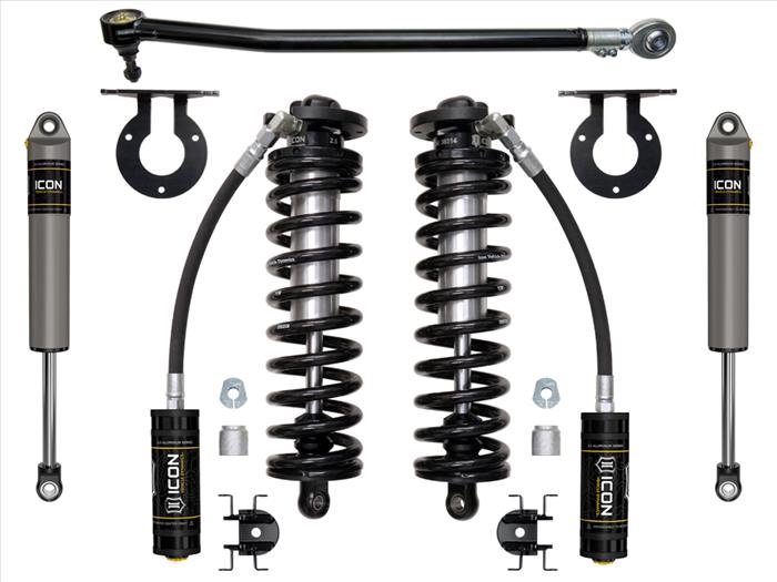 ICON 2017-2025 Ford F-250/F-350 Super Duty 4WD, 2.5-3" Lift, Stage 2 Coilover Conversion System