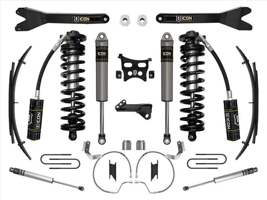 ICON 2023-2025Ford F-250/F-350 Super Duty 4WD, 4-5.5" Lift, Stage 3 Coilover Conversion System w/ Radius Arms & Expansion Packs