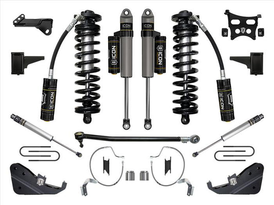 ICON 2023-2025 Ford F-250/F-350 Super Duty 4WD, 4-5.5" Lift, Stage 4 Coilover Conversion System