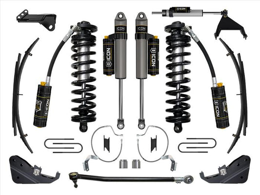 ICON 2023-2025 Ford F-250/F-350 Super Duty 4WD, 4-5.5" Lift, Stage 5 Coilover Conversion System w/ Expansion Packs