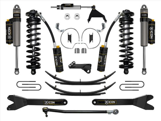 ICON 2023-2025 Ford F-250/F-350 Super Duty 4WD, 4-5.5" Lift, Stage 5 Coilover Conversion System w/ Radius Arms & Expansion Packs