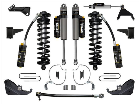 ICON 2023-2025 Ford F-250/F-350 Super Duty 4WD, 4-5.5" Lift, Stage 5 Coilover Conversion System