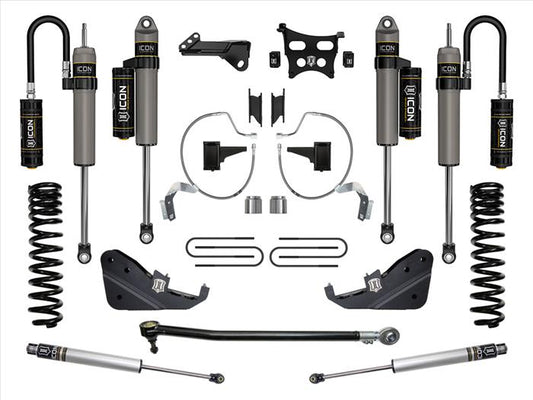 ICON 2023-2025 Ford F-250/F-350 Super Duty 4WD Diesel, 4.5" Lift, Stage 4 Suspension System