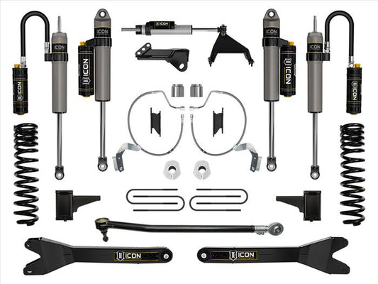 ICON 2023-2025 Ford F-250/F-350 Super Duty 4WD Diesel, 4.5" Lift, Stage 5 Suspension System w/ Radius Arms