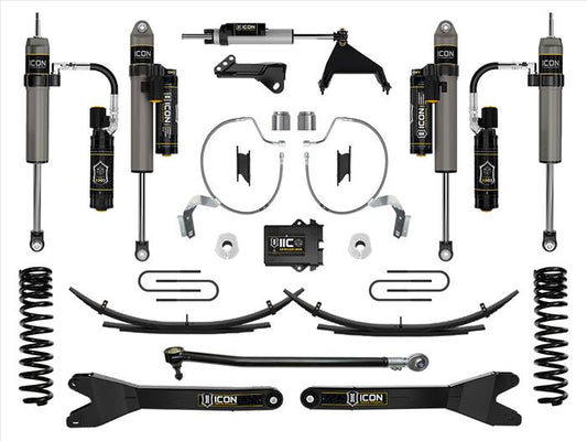 ICON 2023-2025 Ford F-250/F-350 Super Duty 4WD Diesel, 4.5" Lift, Stage 8 Suspension System w/ Radius Arms & Expansion Packs