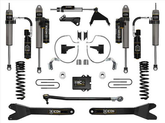 ICON 2023-2025 Ford F-250/F-350 Super Duty 4WD Diesel, 4.5" Lift, Stage 8 Suspension System w/ Radius Arms