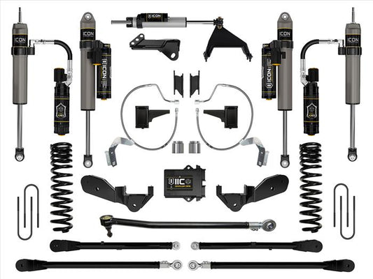 ICON 2023-2025 Ford F-250/F-350 Super Duty 4WD Diesel, 4.5" Lift, Stage 8 Suspension System