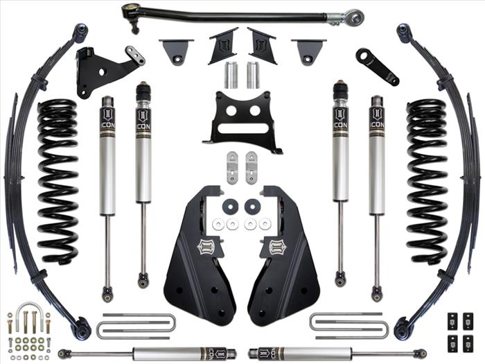 ICON 2017-2022 Ford F250/F350, 7" Lift, Stage 1 Suspension System