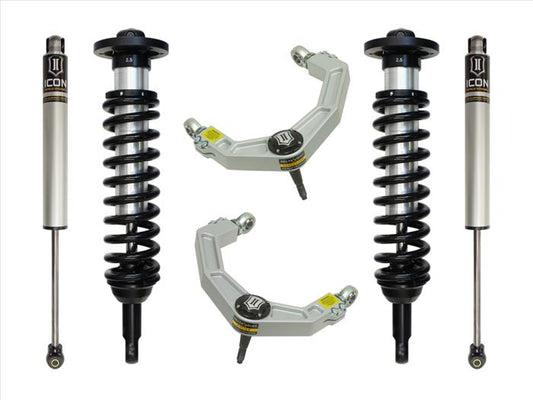 ICON 2009-13 Ford F150 4WD, 0-2.63" Lift, Stage 2 Suspension System, Billet UCA