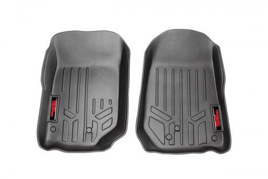 Heavy Duty Floor Mats Front-07-13 Jeep JK Wrangler Rough Country