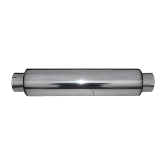 T304 Stainless Steel Muffler 4" Inlet /Outlet 24" Body; 30" overall