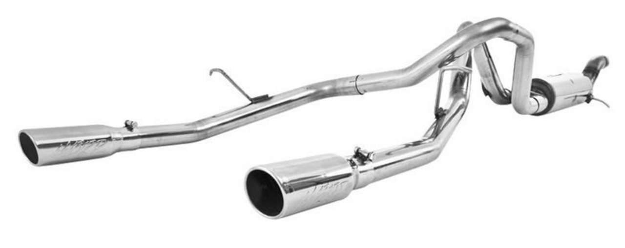 T409 Stainless Steel 2.5" Cat Back Dual Rear