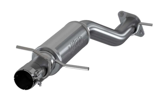 T409 Stainless Steel High Flow 3" Single In/Out Muffler Replacement