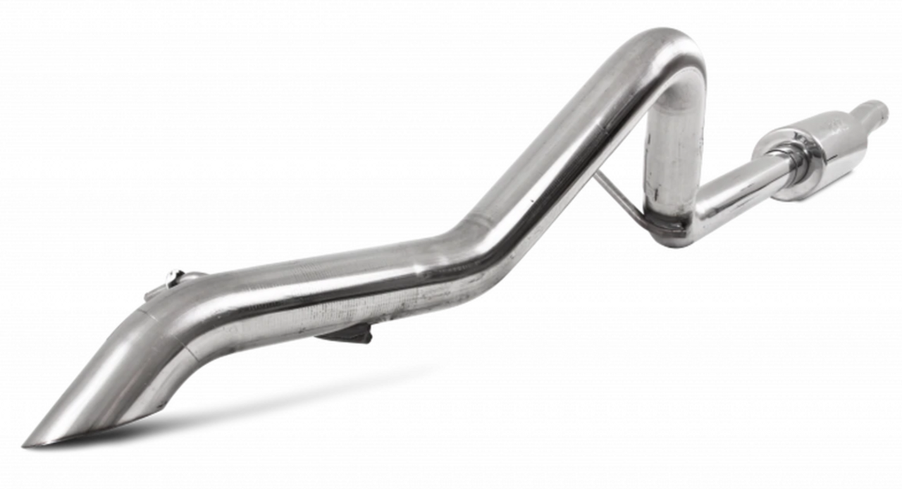 T409 Stainless Steel 2.5" Cat Back Off-Road Tail Pipe, Single Rear Exit