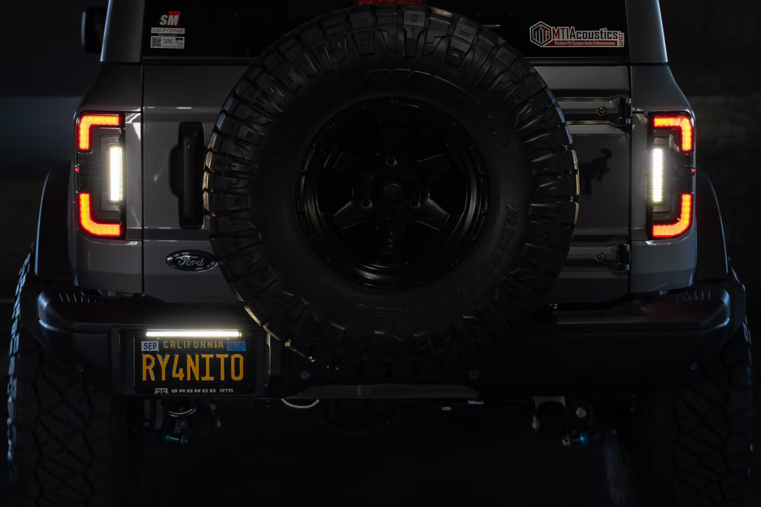 Ford Bronco (2021+) XB LED Low Profile Tail Lights SMOKED LENS