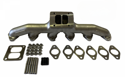 CDP T4 Mount Stainless 2nd Gen Swap Manifold 1998-2019 6.7L 5.9L Dodge RAM Cummins