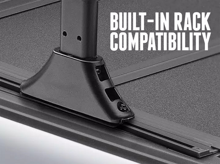 RealTruck BAKFlip MX4 TS Hard Folding Tonneau Cover w/ T-Slot Rails 6'7" Bed