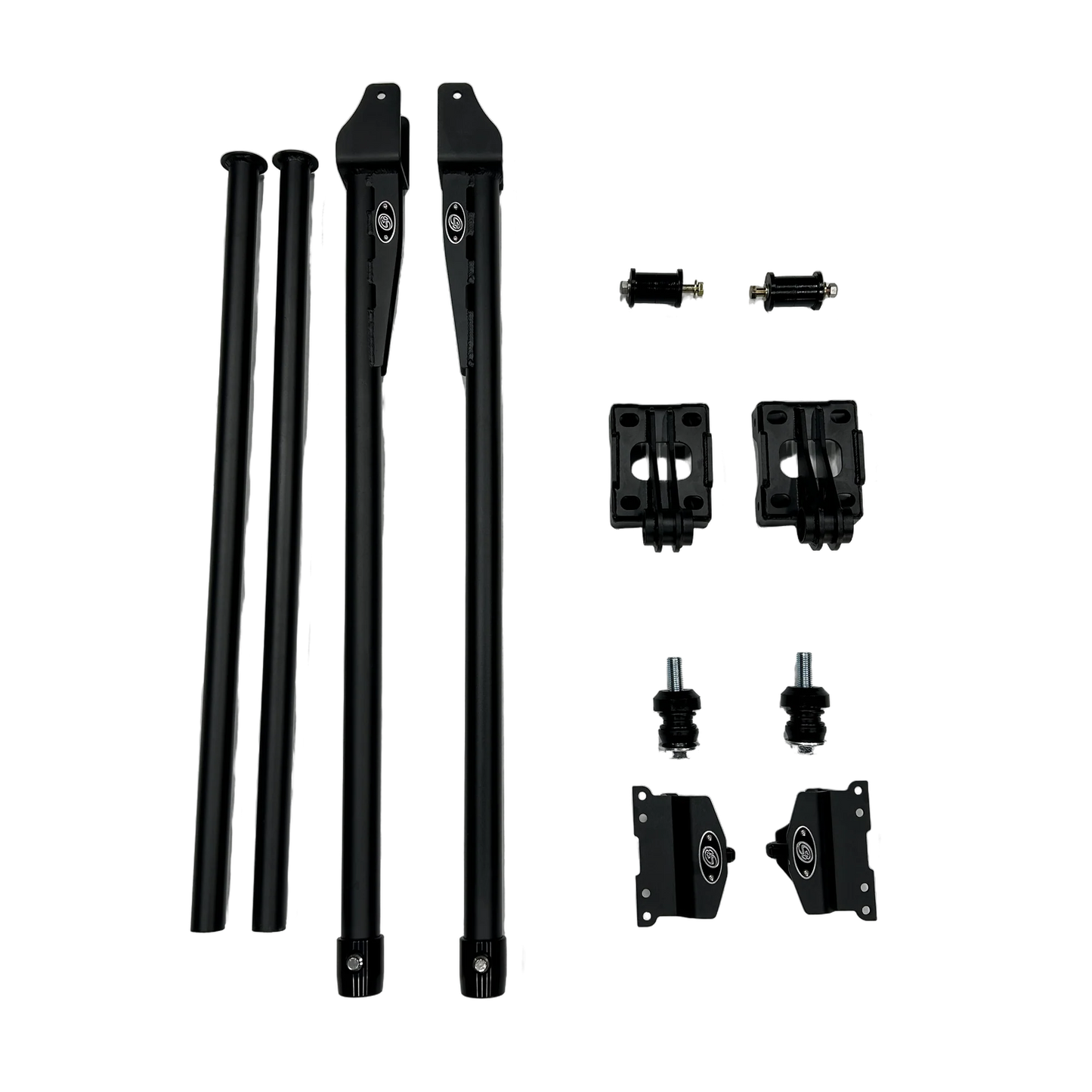 S&B Suspension -Traction Bar Kit for 2001-2019 Silverado and Sierra 2500/3500 & 1994-2002 Ram 2500/3500 *SHORT*
