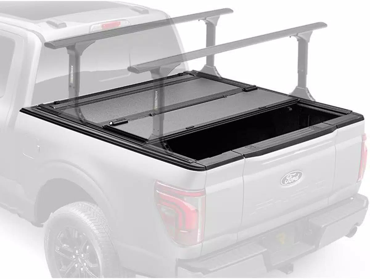 BAKFlip MX4 TS Hard Folding Tonneau Cover w/ T-Slot Rails 6'7" Bed