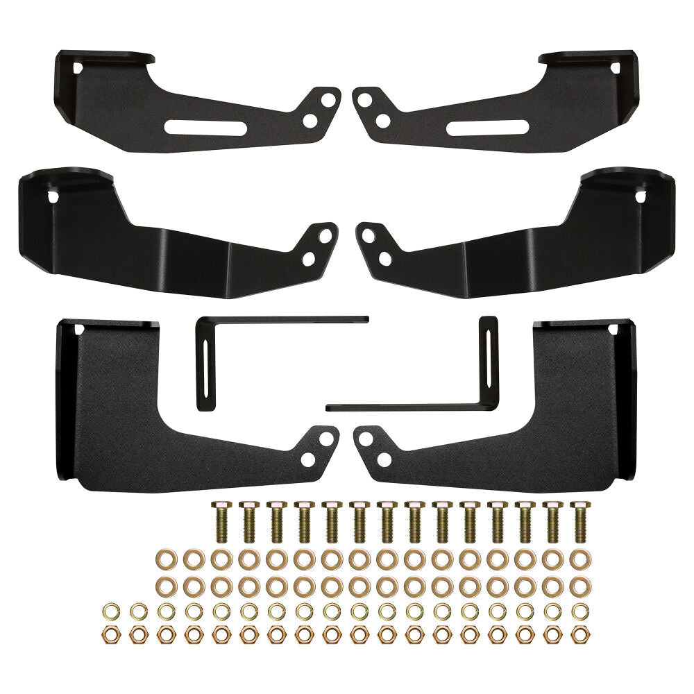 Outlaw Drop Nerf Bars Textured Black 20-11955 *CREW CAB