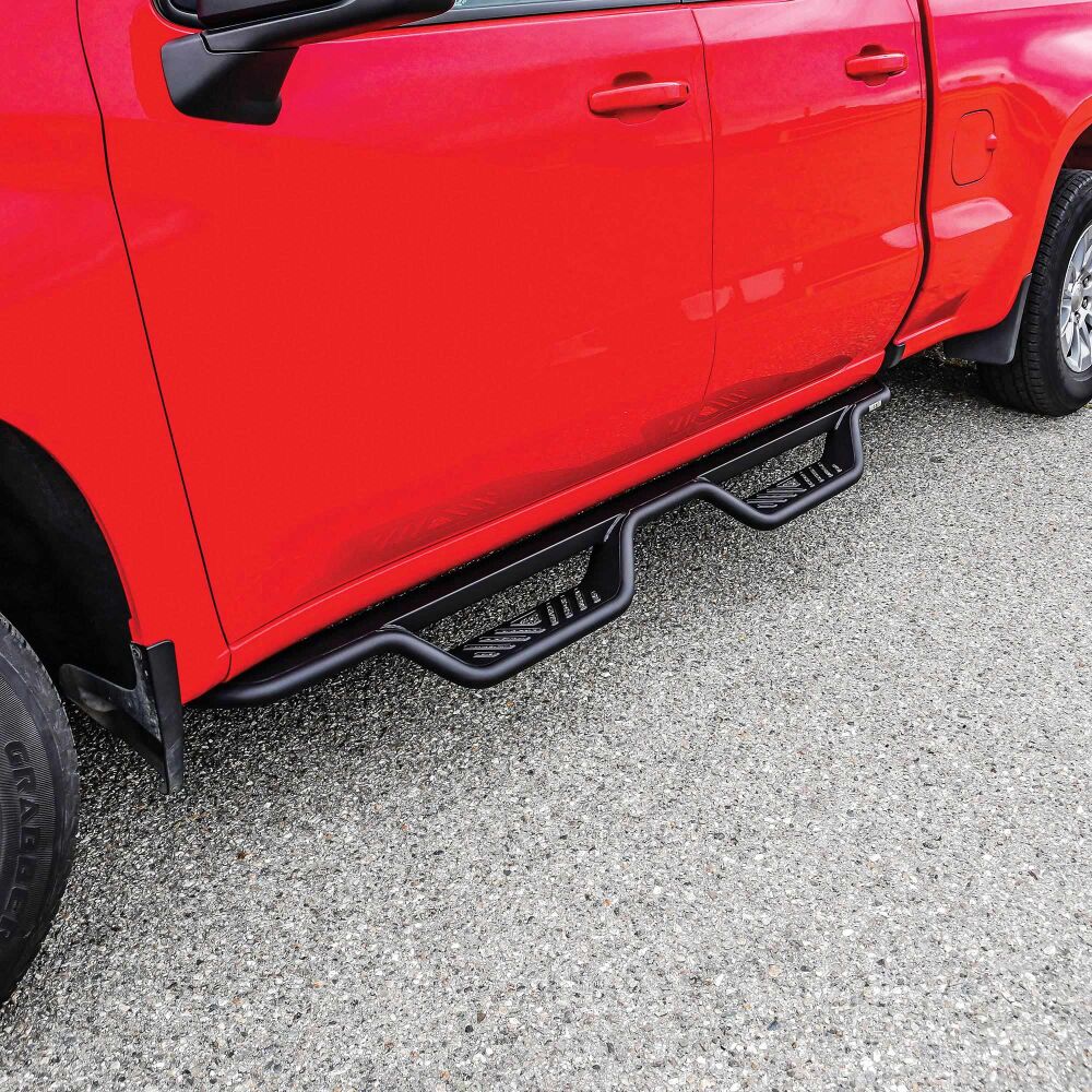 Outlaw Drop Nerf Bars Textured Black 20-13715
