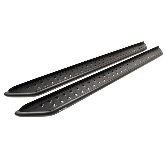 Outlaw Running Boards Textured Black 28-31095