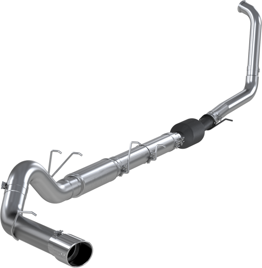 Aluminized Steel, 5"  Turbo Back, Single Side Exit (Retains Factory or Approved Catalytic Convertor)