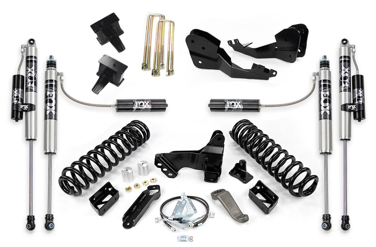 Cognito 4/5 Inch Performance Lift Kit With Fox PS 2.0 PSRR Shocks For 17-22 Ford F-250/F-350 4WD - 120-P1282