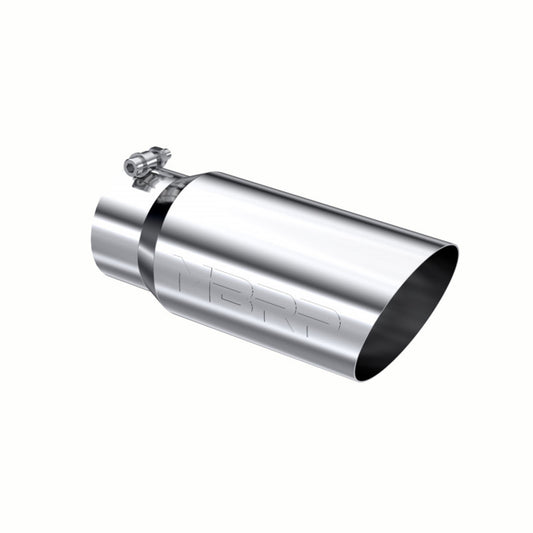 T304 Stainless Steel Tip; 5" OD Angled Single Walled 4" inlet 12" length