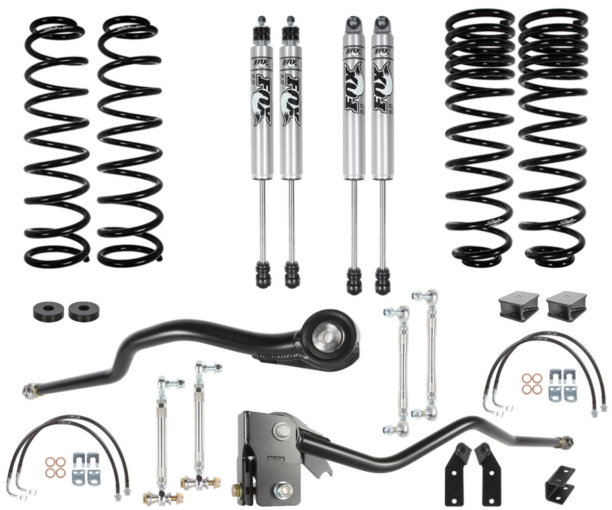 CARLI SUSPENSION 3" COMMUTER SYSTEM 07-17 JEEP JKU